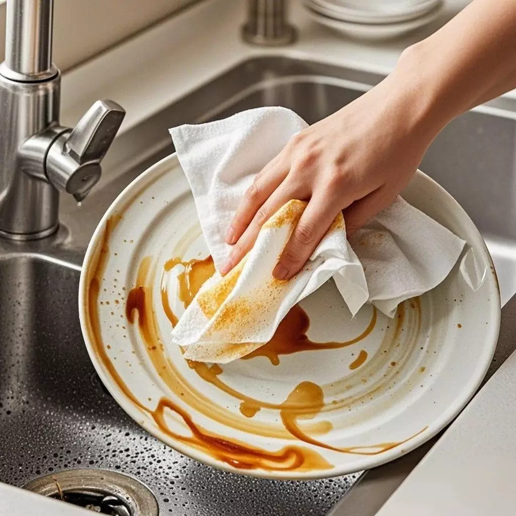 Gières de la cuisine à main ： Killer de graisse de cuisine