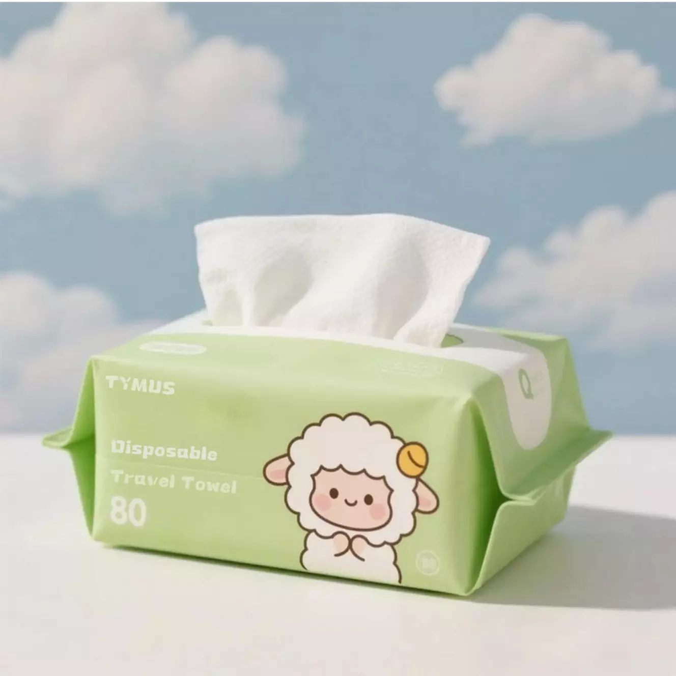 Lorsque le voyage rencontre une tendresse durable - une serviette de voyage jetable