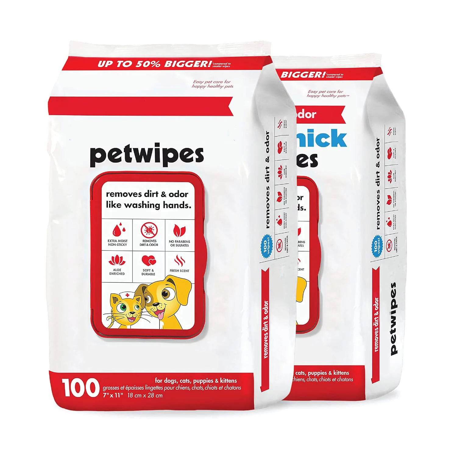 Big animaux-lingettes