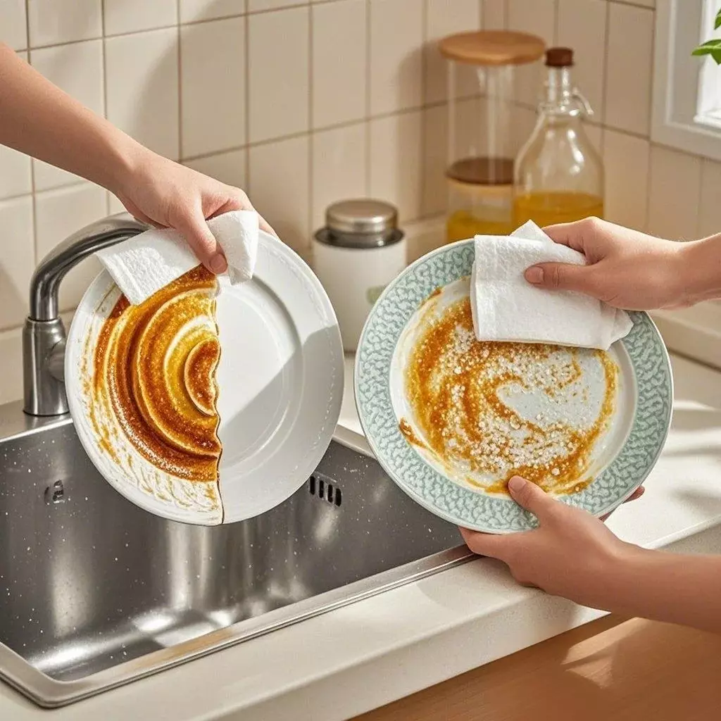 Nettoyage des lingettes humides pour la cuisine