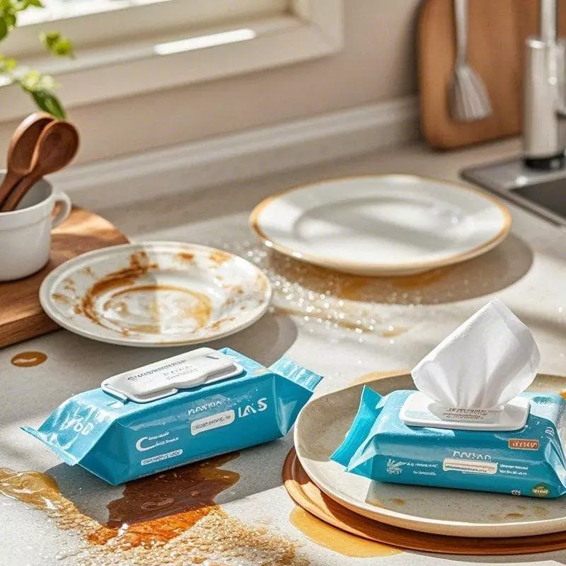 Lingettes de cuisine réutilisables
