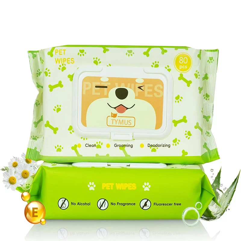 Terges pour animaux de compagnie nettoyants pour la peau